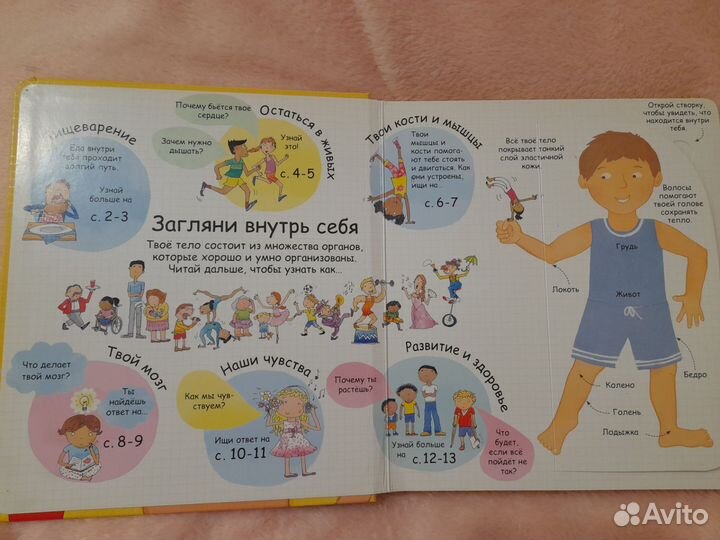 Детская книжка с окошками