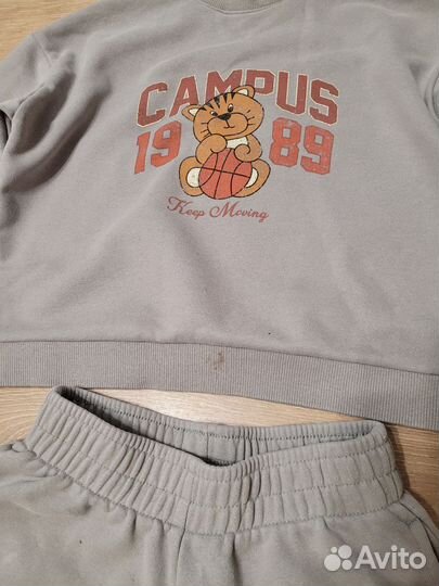 Костюм из футера lime 116