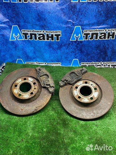 Комплект тормозов передний Audi A6 C5 2.4 1999