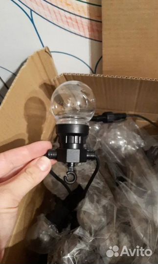 Гирлянда Влагозащищенная 38метров 50лампочек