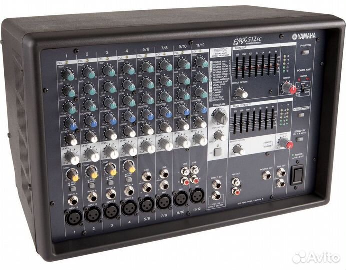 Микшерный активный пульт Yamaha EMX 512