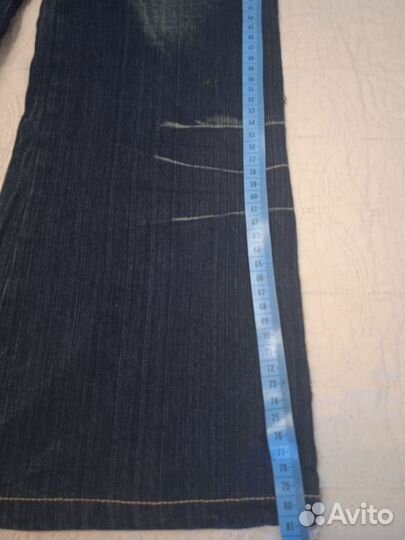 Джинсы утепленные для девочки 140