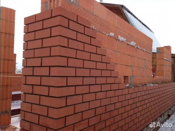 Кирпич Облицовочный Красный пкк оптом