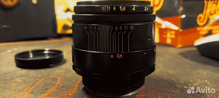 Фотоаппарат, объектив Zenit, Helios