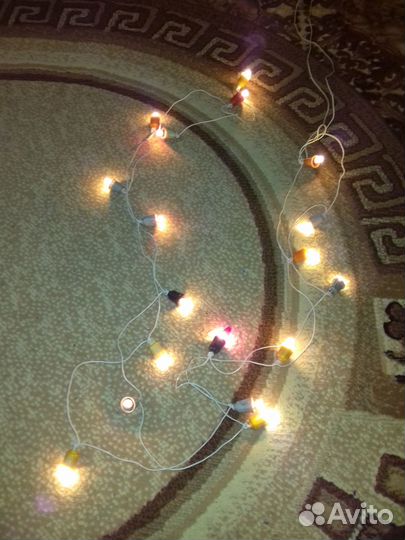 Елочная гирлянда СССР