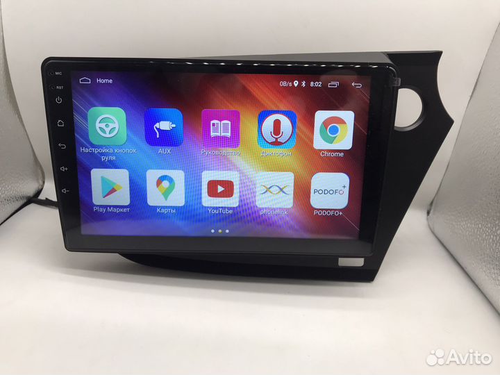 Магнитола Honda Insight 09-14 Android 1+16