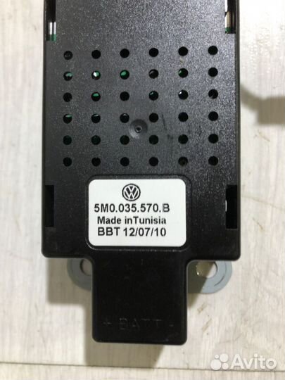 Усилитель антенны volkswagen golf 6 1.4 мт хетчбек