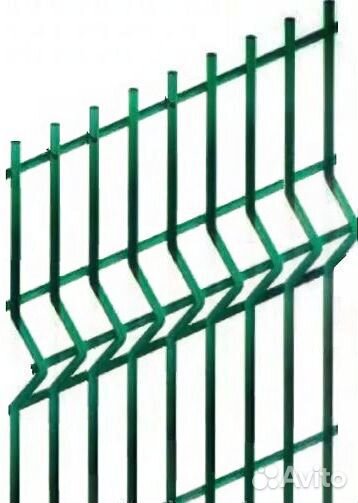 Сетка для забора 3d
