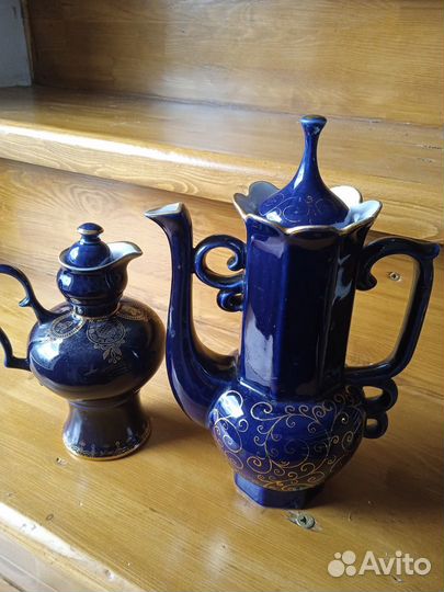 Синяя посуда