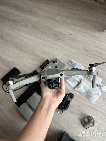 Квадрооптер dji mavic air 2, fly more combo