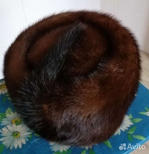 Шапка норковая женская