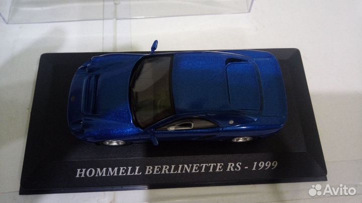 Hommell Berlinette RS 1999 (IXO-Cobra) 1/43