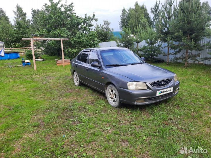 Hyundai Accent 1.5 МТ, 2005, 189 800 км