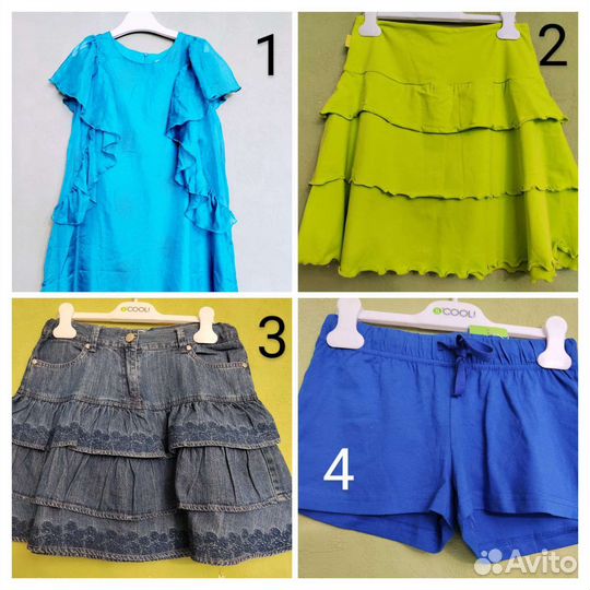 134-164 Летняя одежда для девочек PlayToday