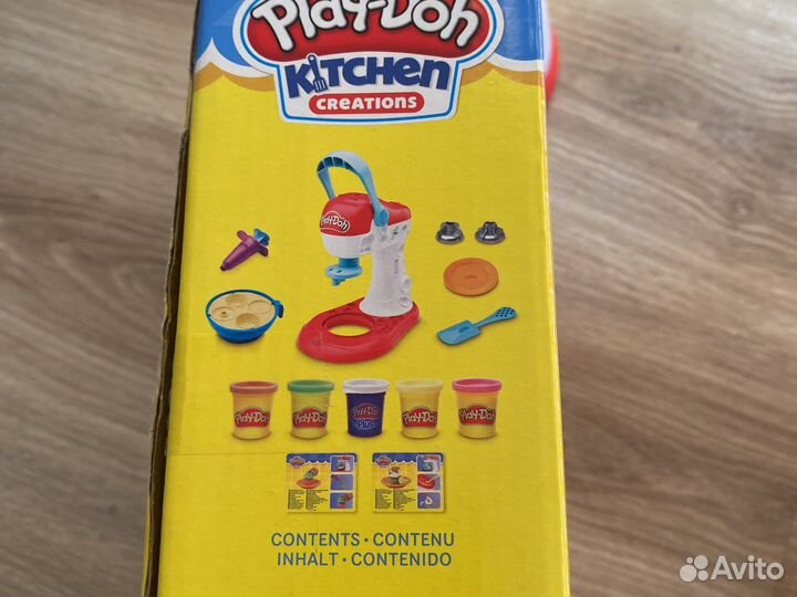 Playdoh фабрика печенья, фабрика пирожных