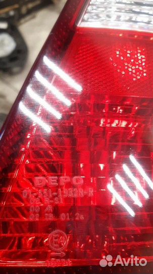 Фонарь правый Renault Symbol