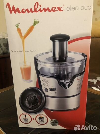 Центробежная соковыжималка Moulinex о Elea Duo