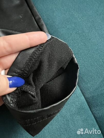 Кожаные брюки befree