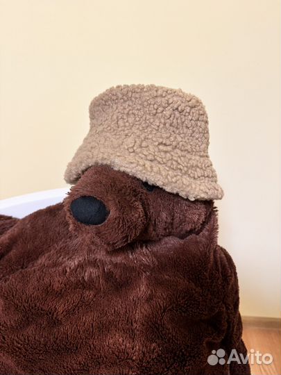 Шапка панама меховая