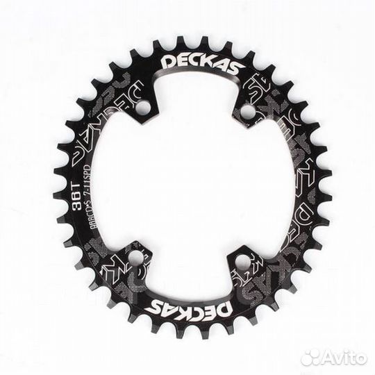 96 BCD-X Звезда Narrow Wide deckas овальная черная