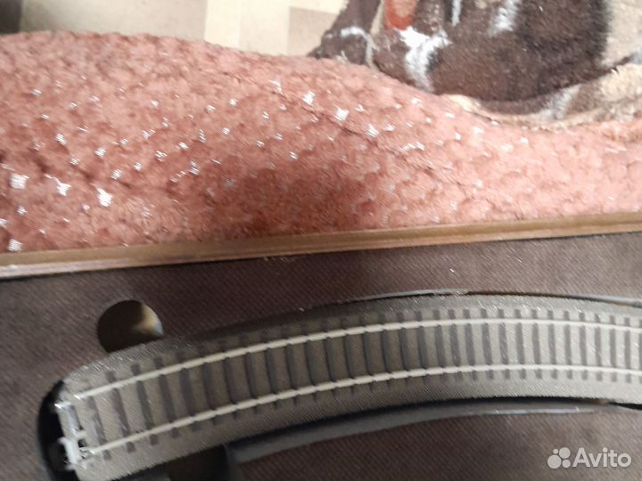 Рельсы на баласте 1.87 H0