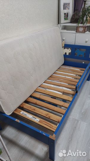 Детская кровать от 3 лет IKEA с матрасом