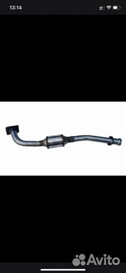 Приемная труба газель evotech с катализатором