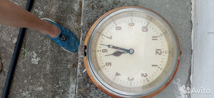 Часы настенные корабельные