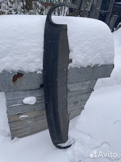 Диффузор заднего бампера Audi a6 c7 дорест