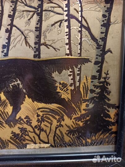 Гравюра по металлуСеттеры,охота на пернатую дичь