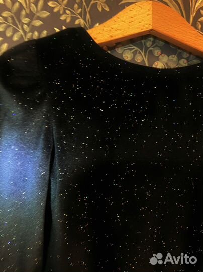 Бархатное боди для девочки zara