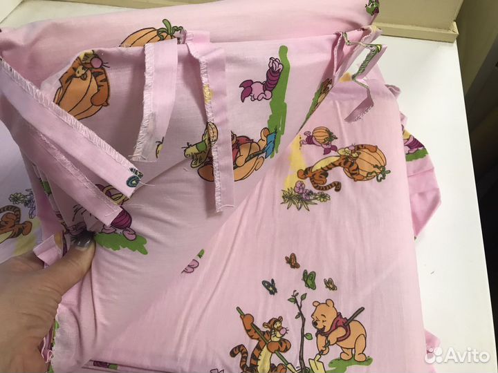 Бортики в кроватку для новорожденных новый