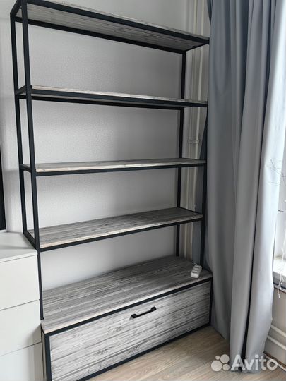 Стеллаж в стиле лофт