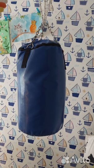 Боксерские перчатки и груша (мешок) 6,5 кг