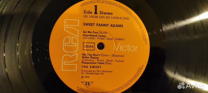 Sweet LP THE sweet. featuring 