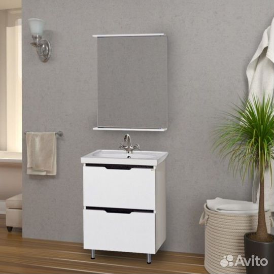 Мебель для ванной Misty Лайм 60