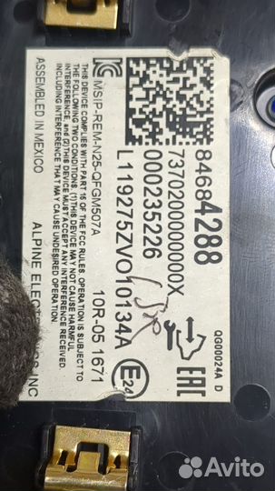 Переключатель отопителя Chevrolet Malibu 2018, 2020