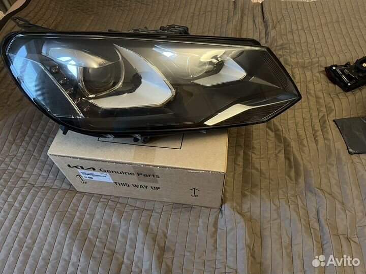 Фара передняя правая vw touareg