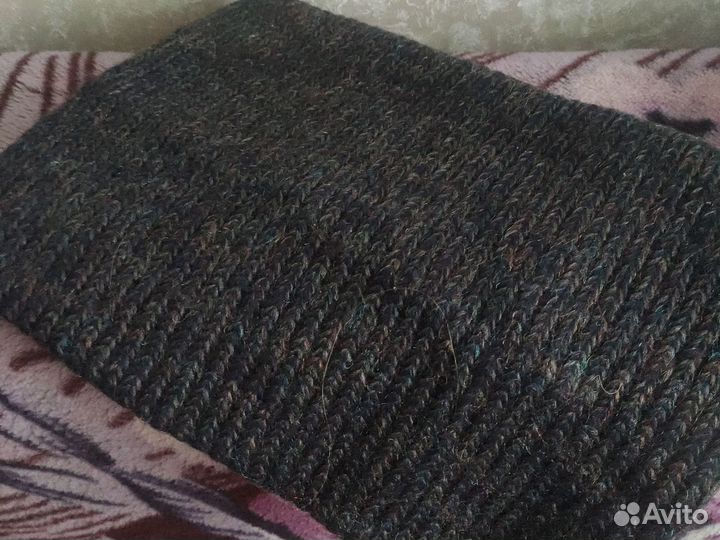 Зимняя шапка и снуд женский