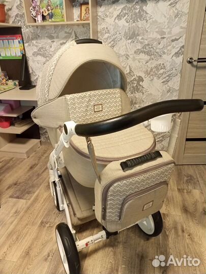 Коляска 2 в 1 adamex luciano