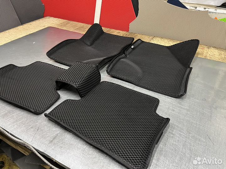 Eva коврики 3D и Ева Эво коврики 3д с бортами