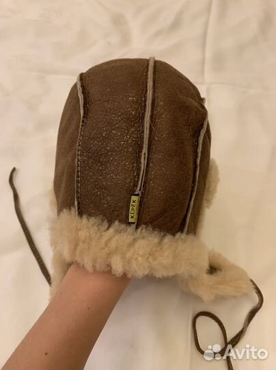 Шапка из натуральной овчины