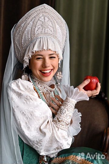 Фотосессия по-русски. В русских народных костюмах