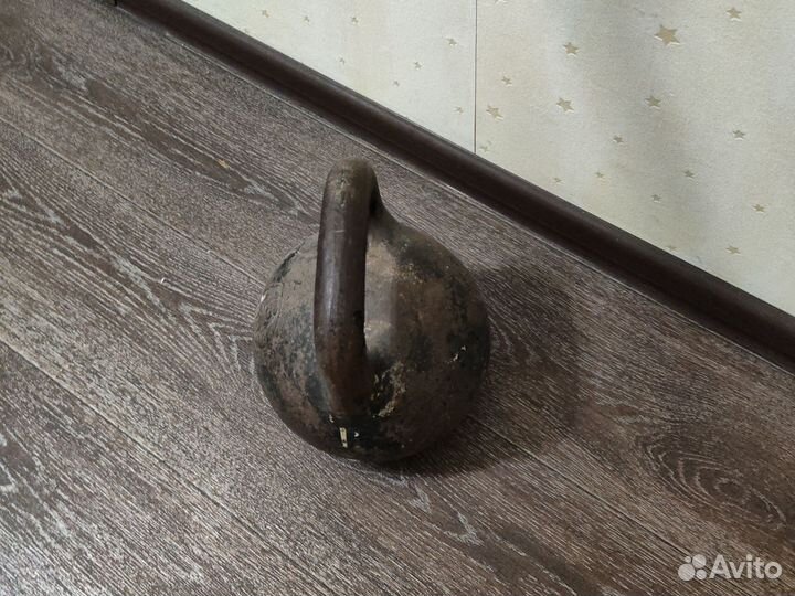 Гиря 16 кг СССР