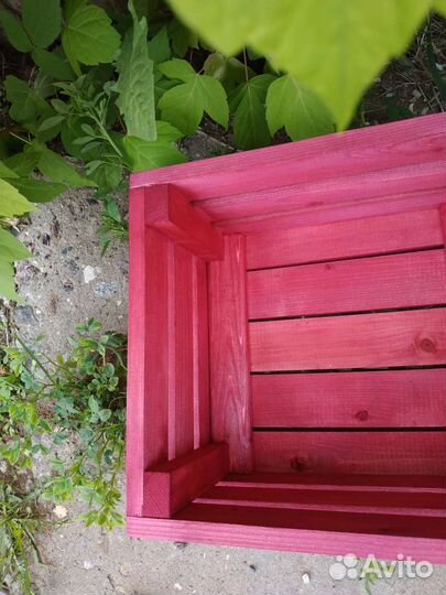 Деревянный ящик для подарка 30*26.5*16.5