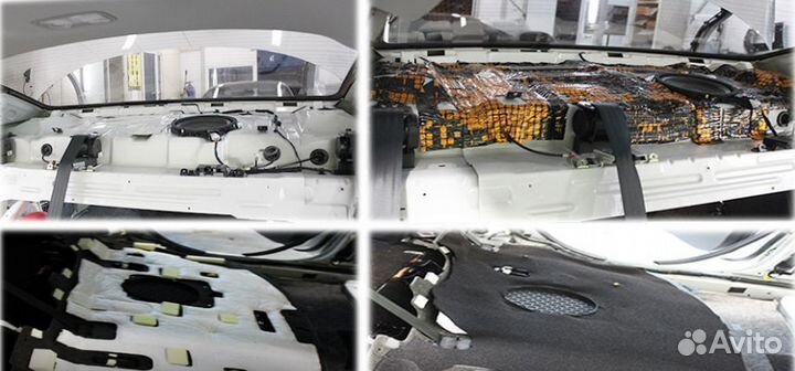 Шумоизоляция Автомобиля Комплексная mercedes-benz