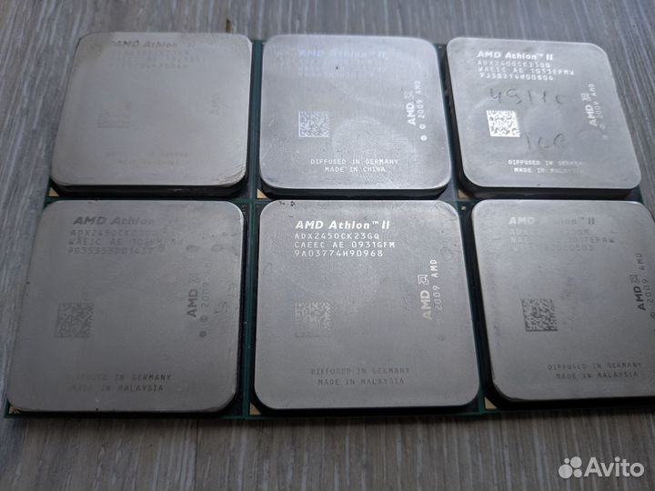 Процессоры AMD Athlon II X2 socket AM2+/AM3
