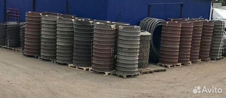 Кольцо колодца полимерпесчаное D1000 H250