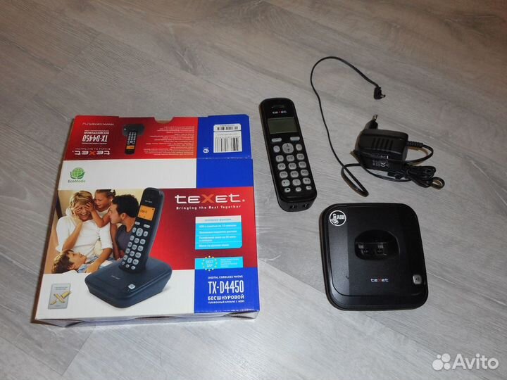 Домашний радиотелефон Texet TX-D 4450