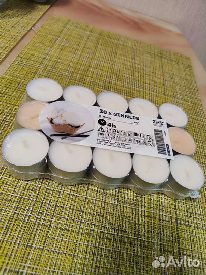 Свечи Sinlig IKEA